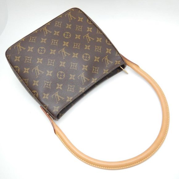 Louis Vuitton Monogram Looping MM Brown Shoulder Bag - Picture 3 of 8